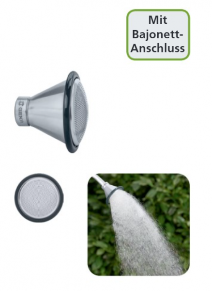 GEKA plus-Brausekopf soft rain "L"